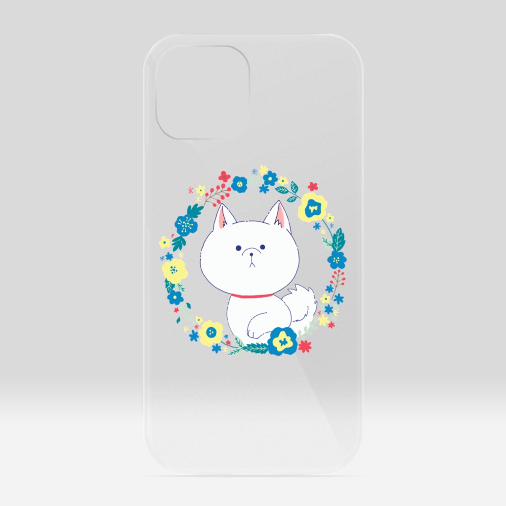 白柴すずちゃんクリアiPhoneケース！
