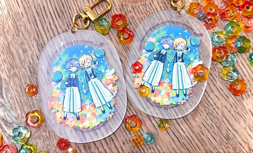 お昼寝アクキー