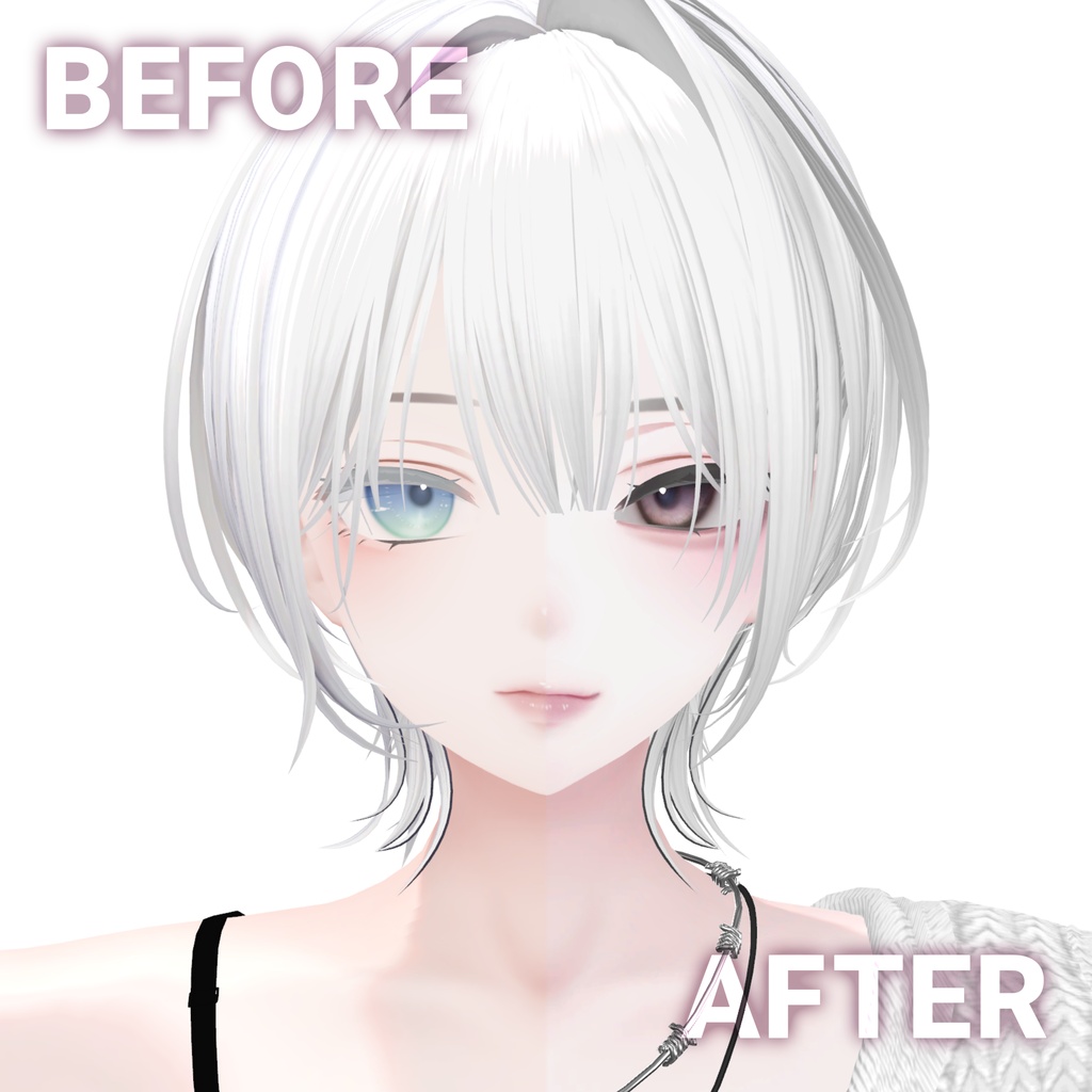【 森羅 】 Shinra Makeup+Eyes texture+Face Blendshape