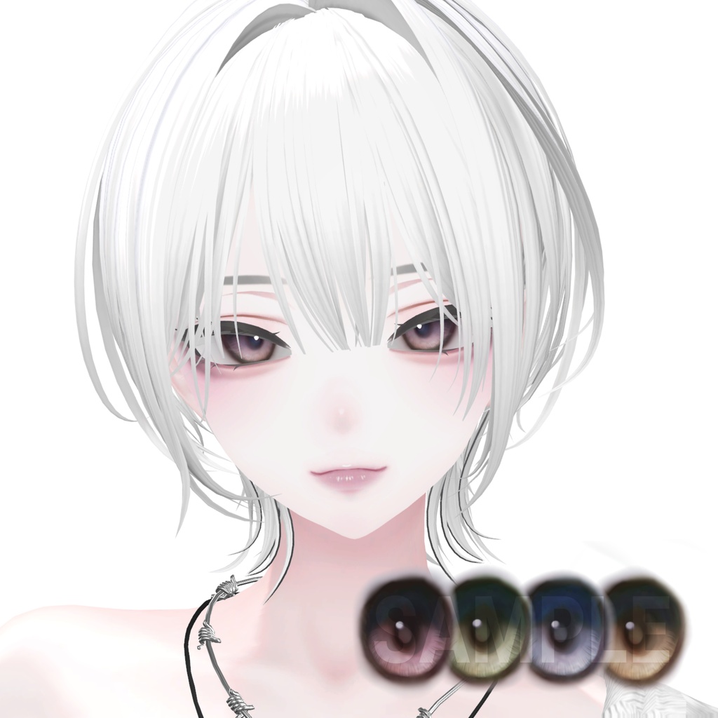 【 森羅 】 Shinra Makeup+Eyes texture+Face Blendshape