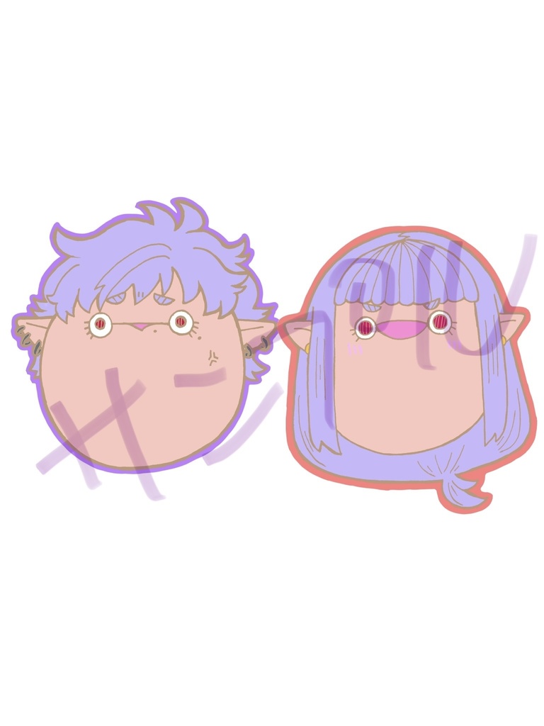 シルゴルジャスばすぴすステッカー