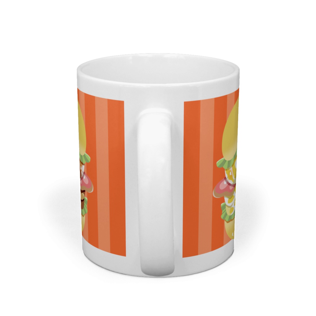 【マグカップ】ニシキヘビバーガー