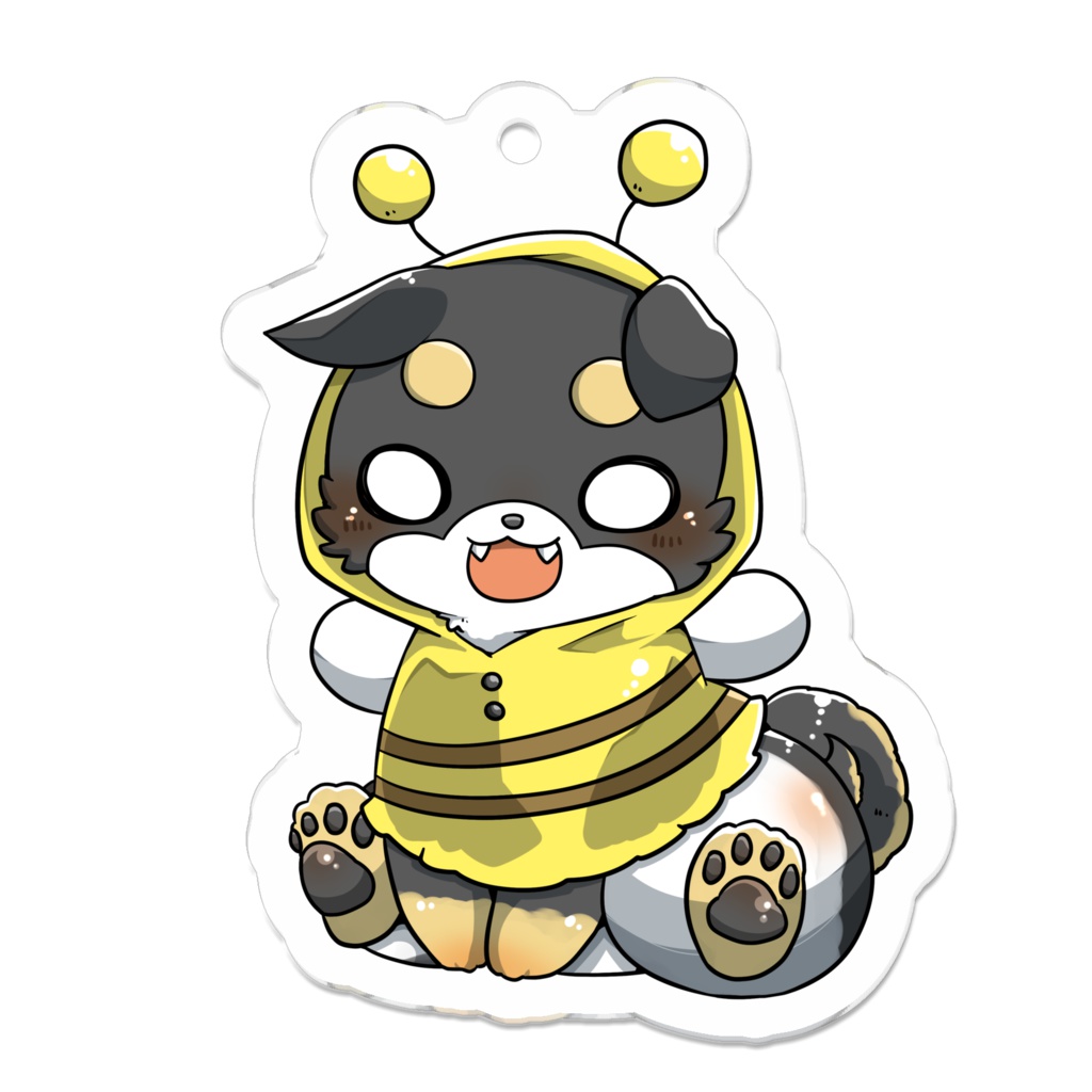 【アクリルキーホルダー】はちくろちゃん