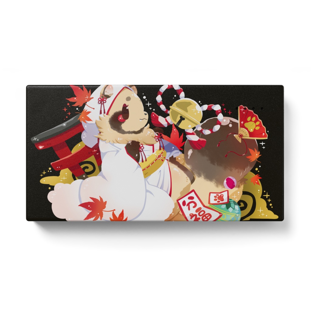 【モバイルバッテリー】たぬきの嫁入り