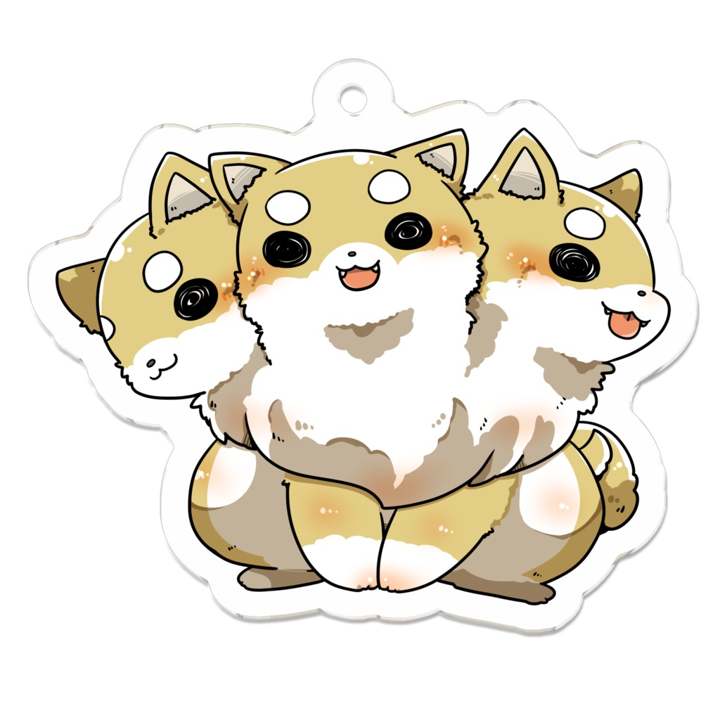【アクリルキーホルダー】しばべろす