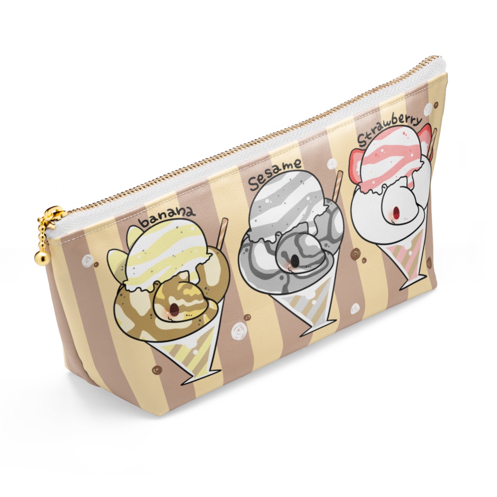 【ポーチ】ボールパイソンパフェ