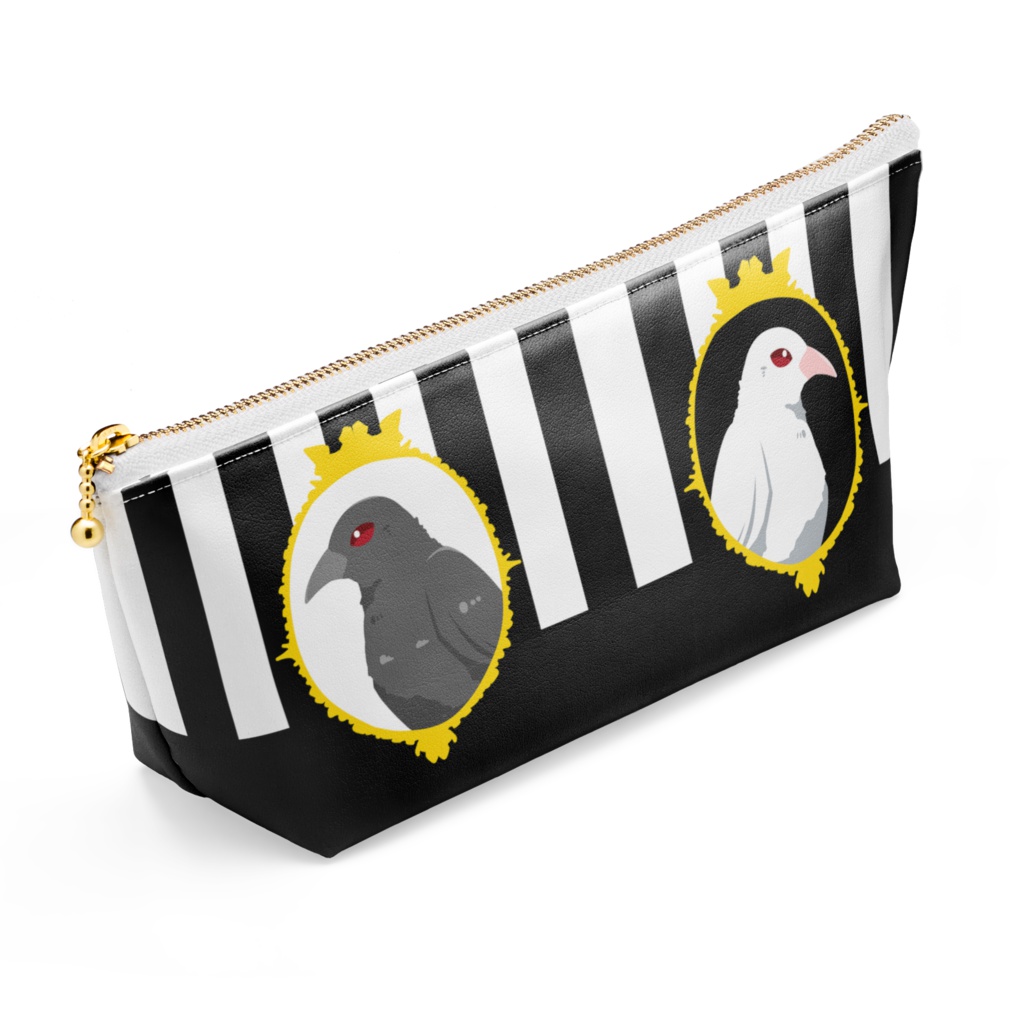 【ポーチ】Contrust crow