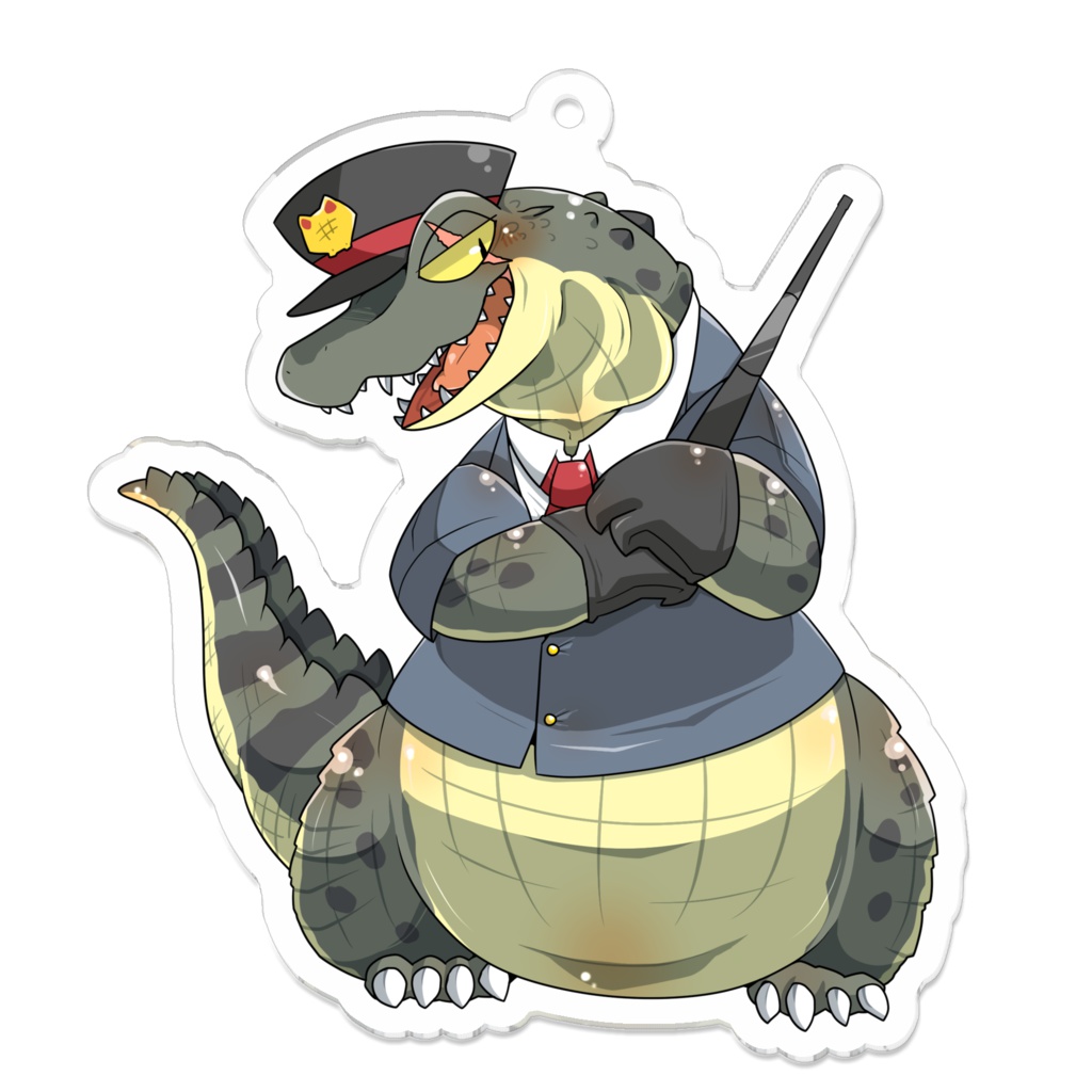 【アクリルキーホルダー】クロコダイル看守