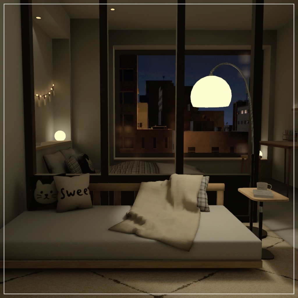 【VRC向けワールド】Night Glow