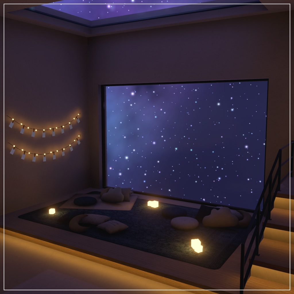 【VRC向けワールド】Stellar Night