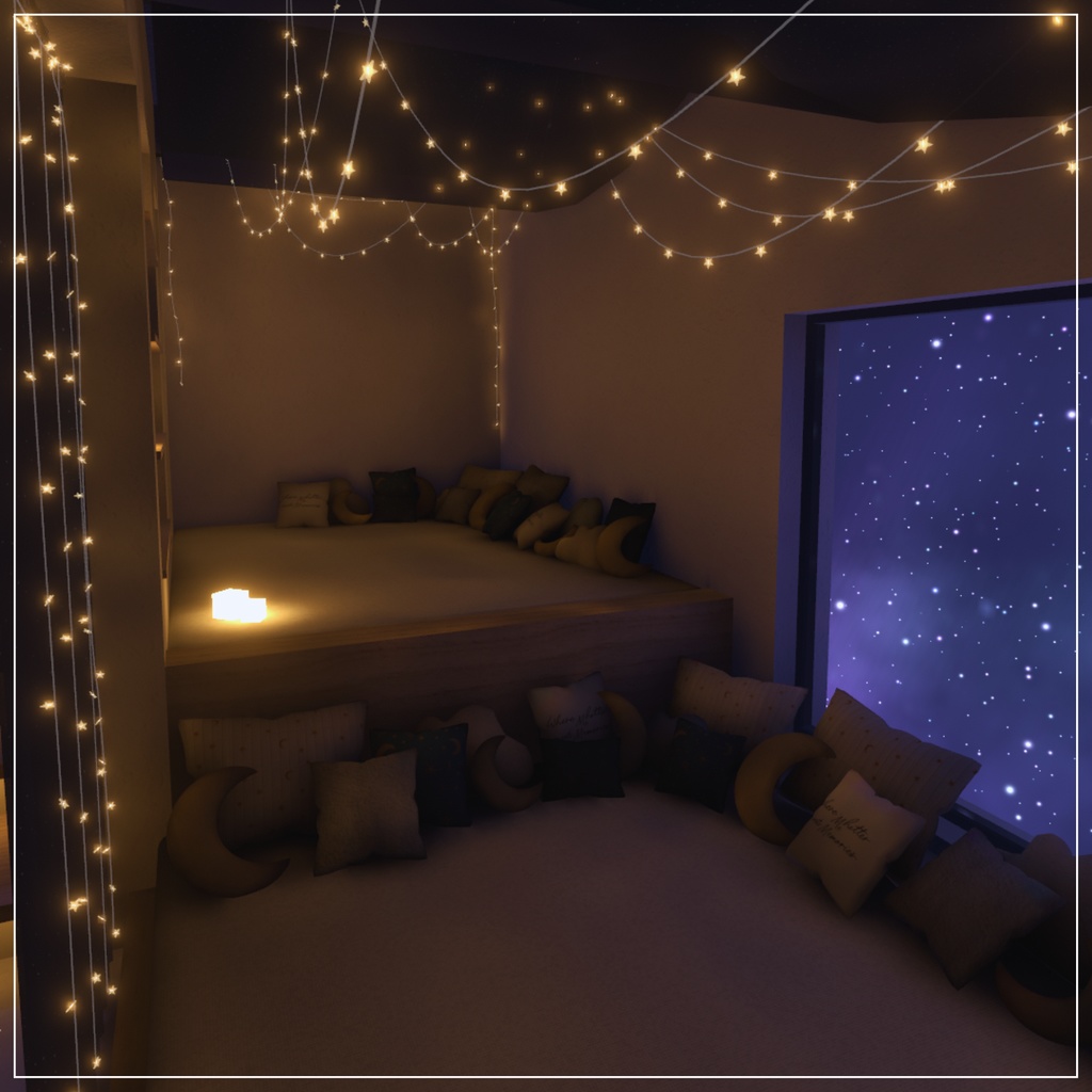 【VRC向けワールド】Stellar Night