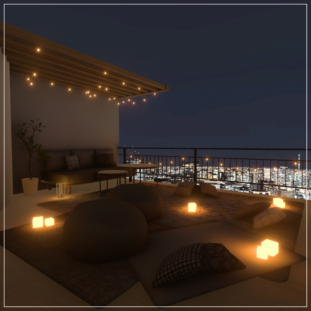 【VRC向けワールド】Mellow Roundy