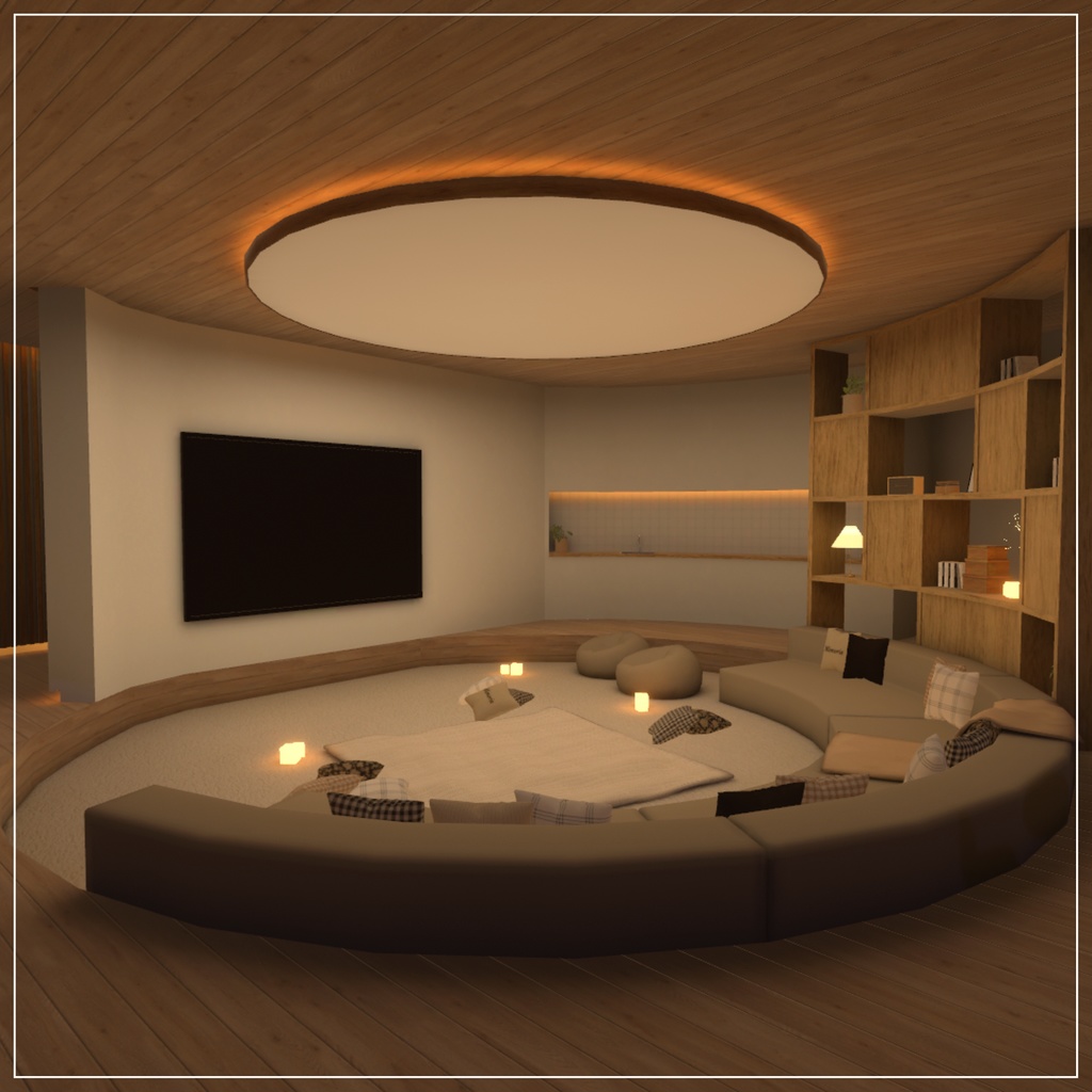 【VRC向けワールド】Mellow Roundy