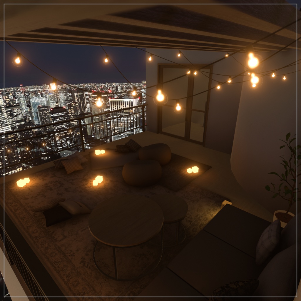 【VRC向けワールド】Mellow Roundy