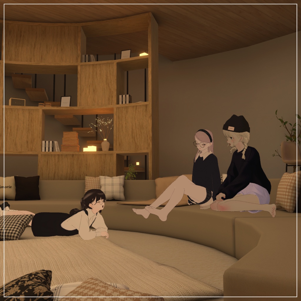 【VRC向けワールド】Mellow Roundy