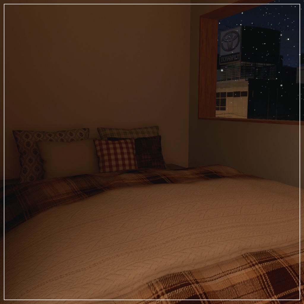 【VRC向けワールド】Homely Room