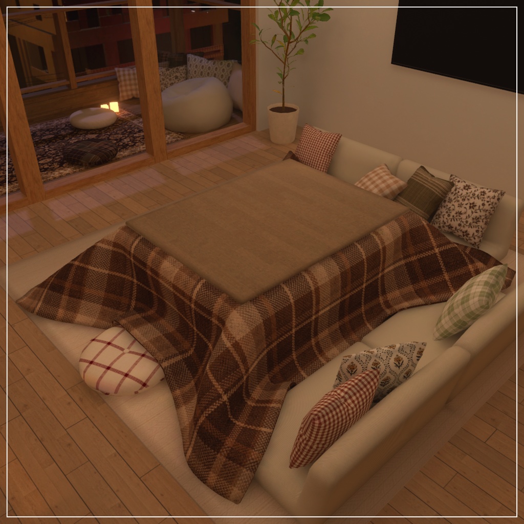 【VRC向けワールド】Homely Room