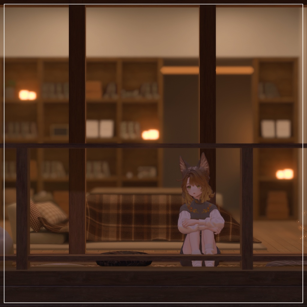 【VRC向けワールド】Homely Room