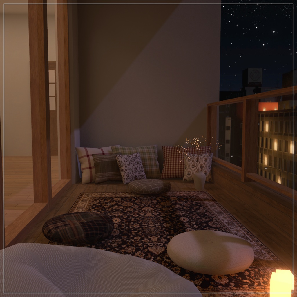 【VRC向けワールド】Homely Room