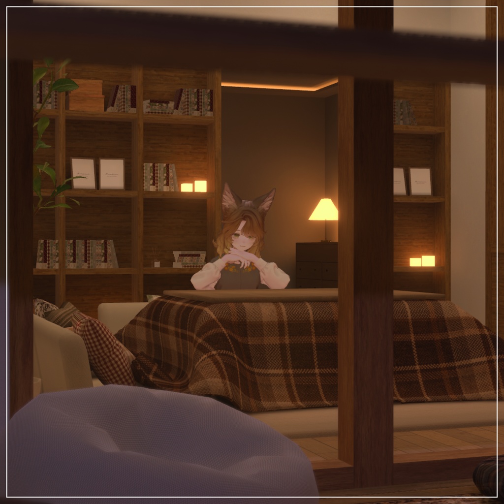 【VRC向けワールド】Homely Room