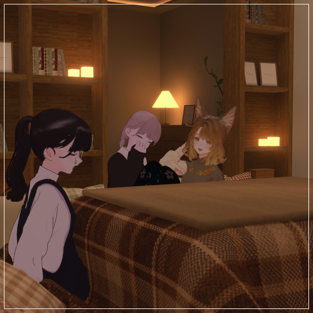 【VRC向けワールド】Homely Room