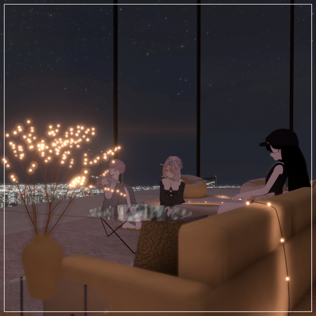 【VRC向けワールド】Midnight Gleam