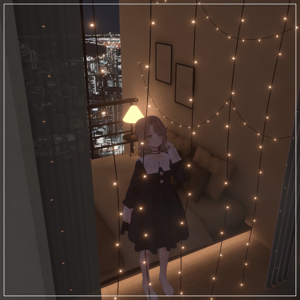 【VRC向けワールド】Midnight Gleam