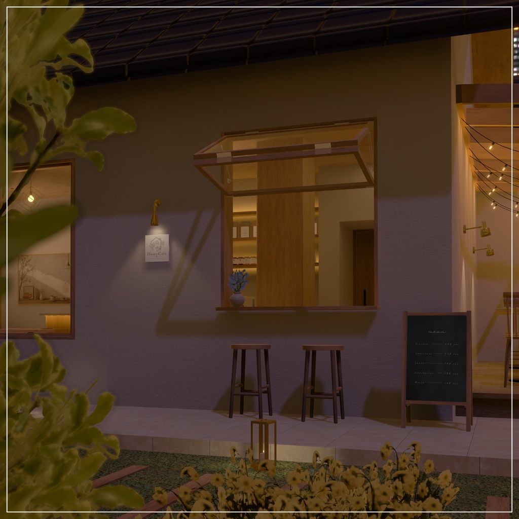 【VRC向けワールド】Home Cafe
