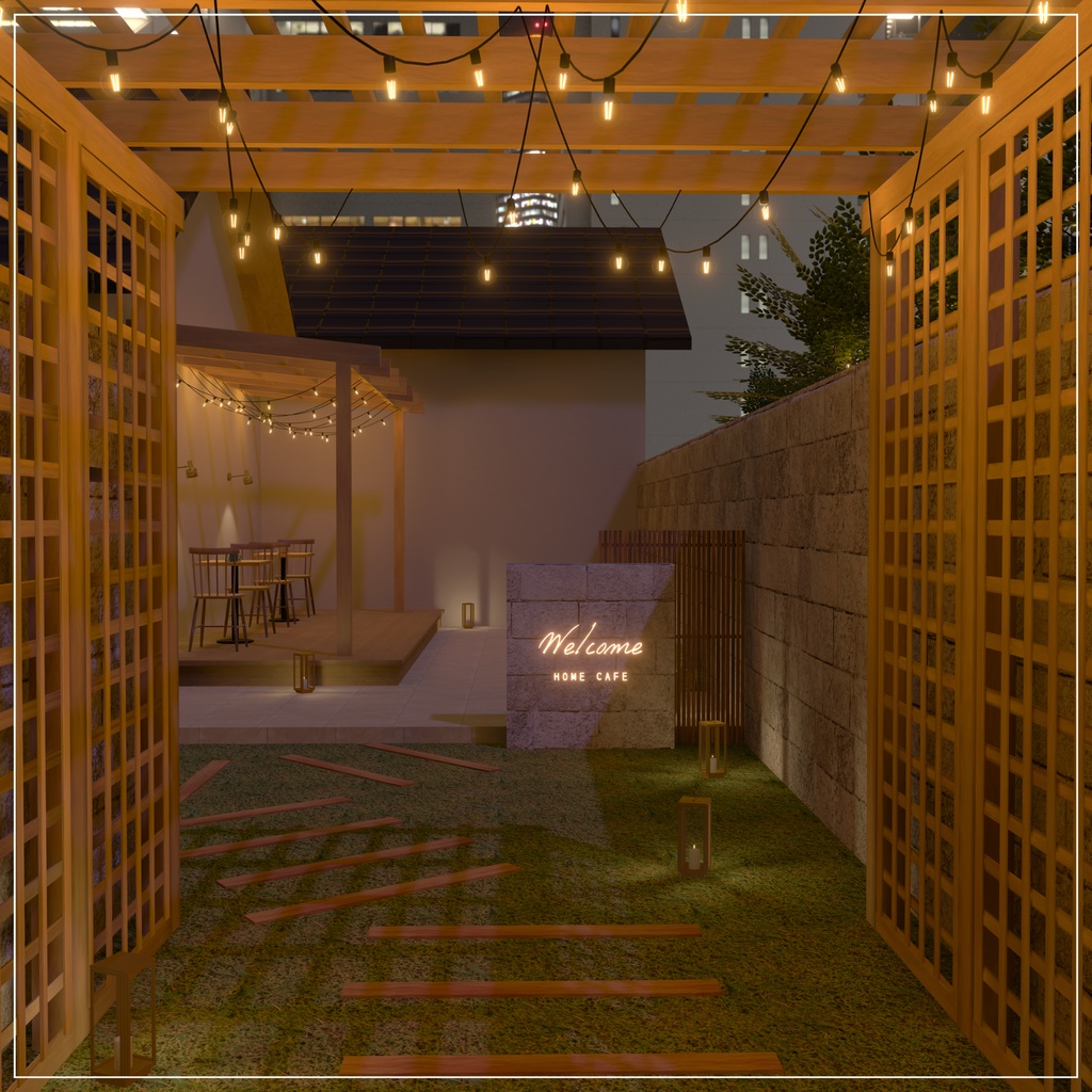 【VRC向けワールド】Home Cafe