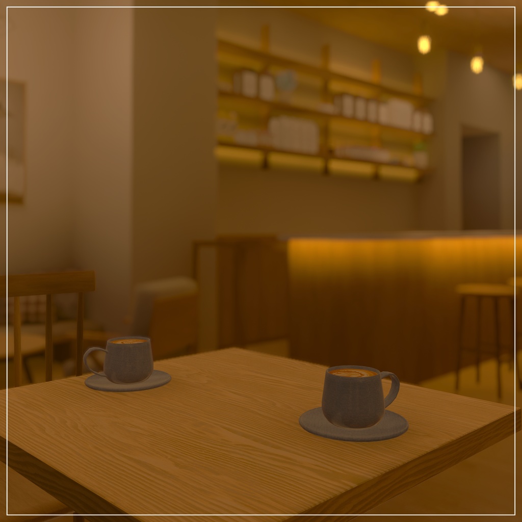 【VRC向けワールド】Home Cafe