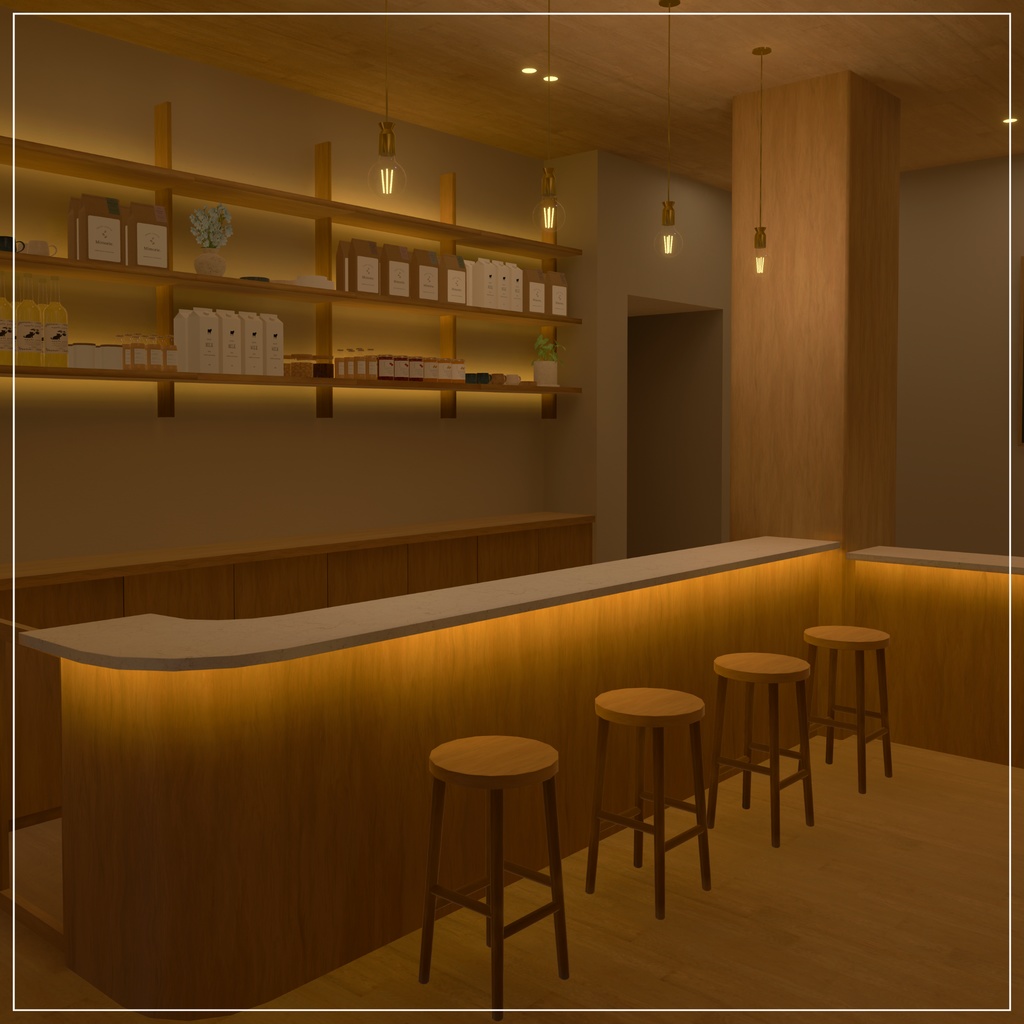 【VRC向けワールド】Home Cafe