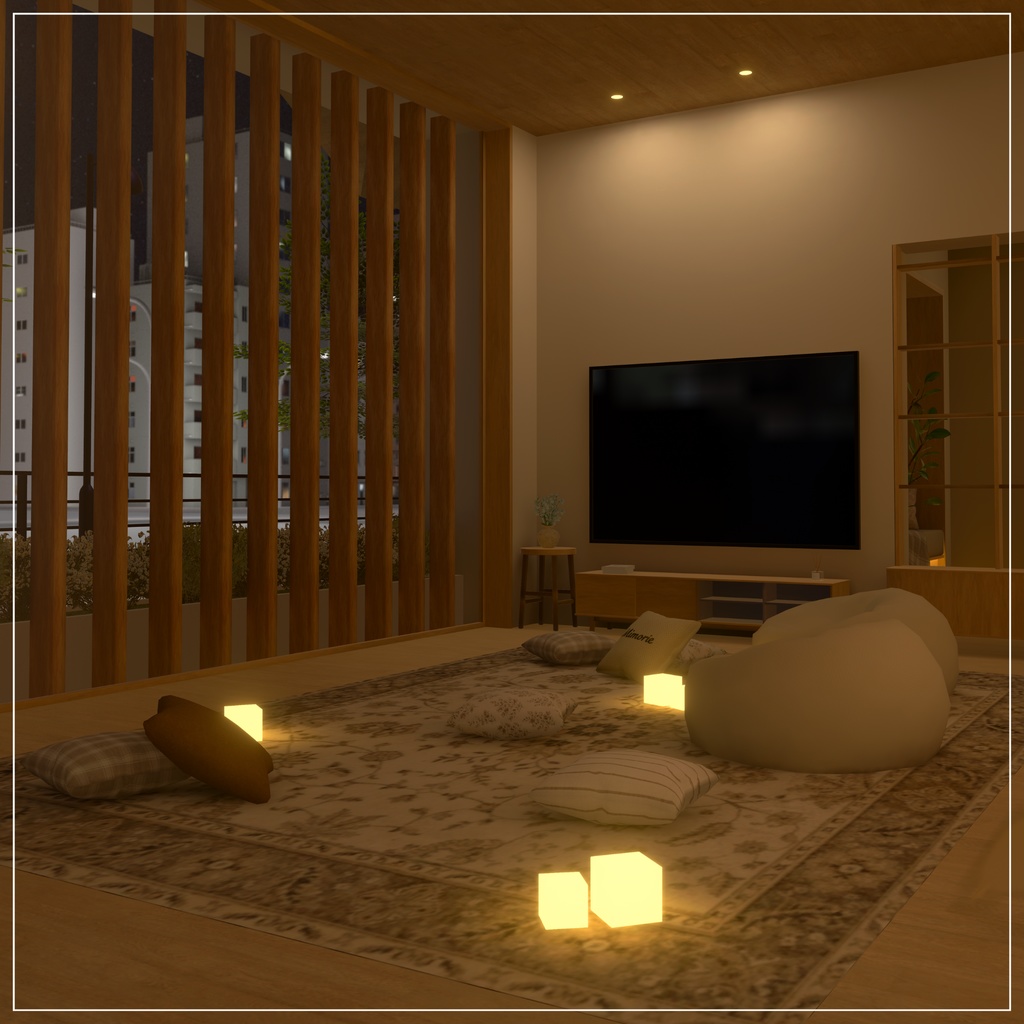 【VRC向けワールド】Home Cafe