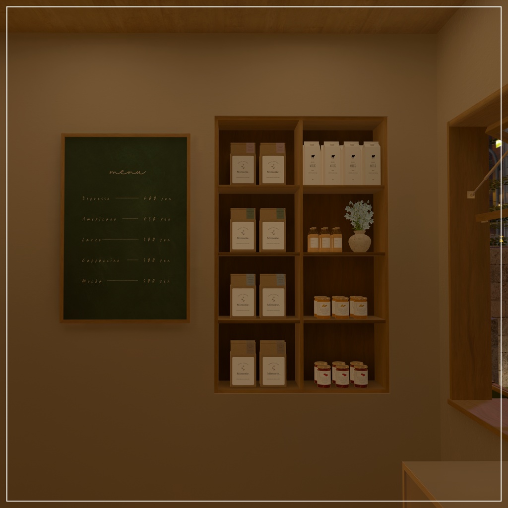 【VRC向けワールド】Home Cafe