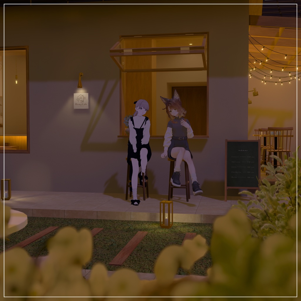 【VRC向けワールド】Home Cafe