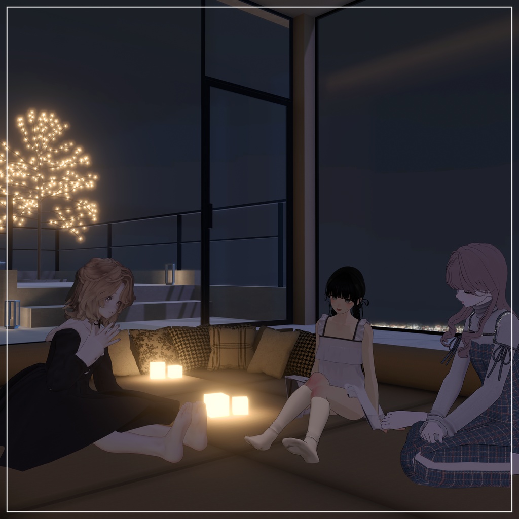 【VRC向けワールド】Noir Veil