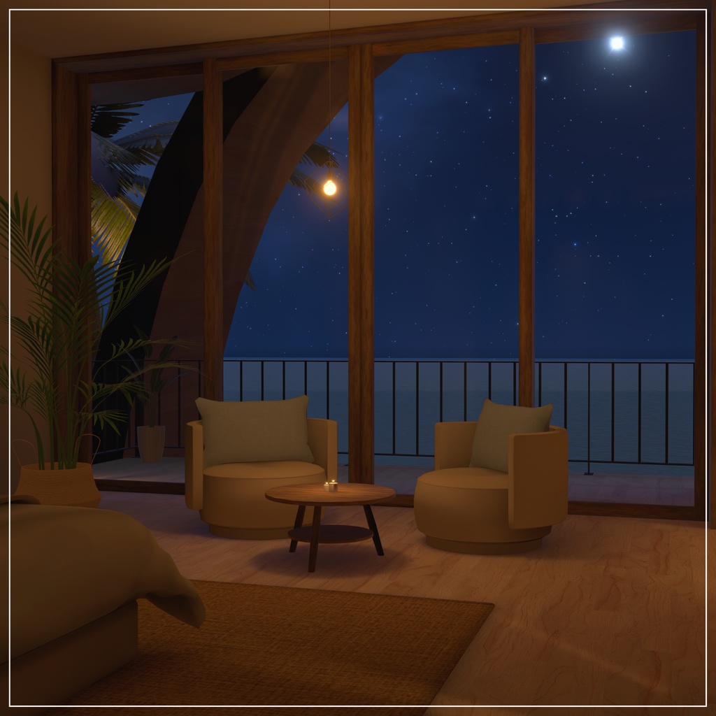【VRC向けワールド】Seaside Haven