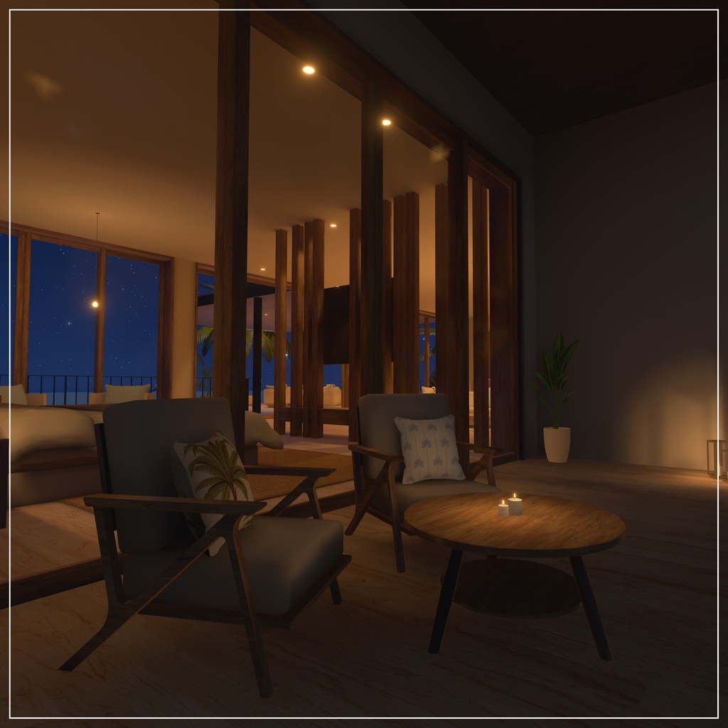 【VRC向けワールド】Seaside Haven