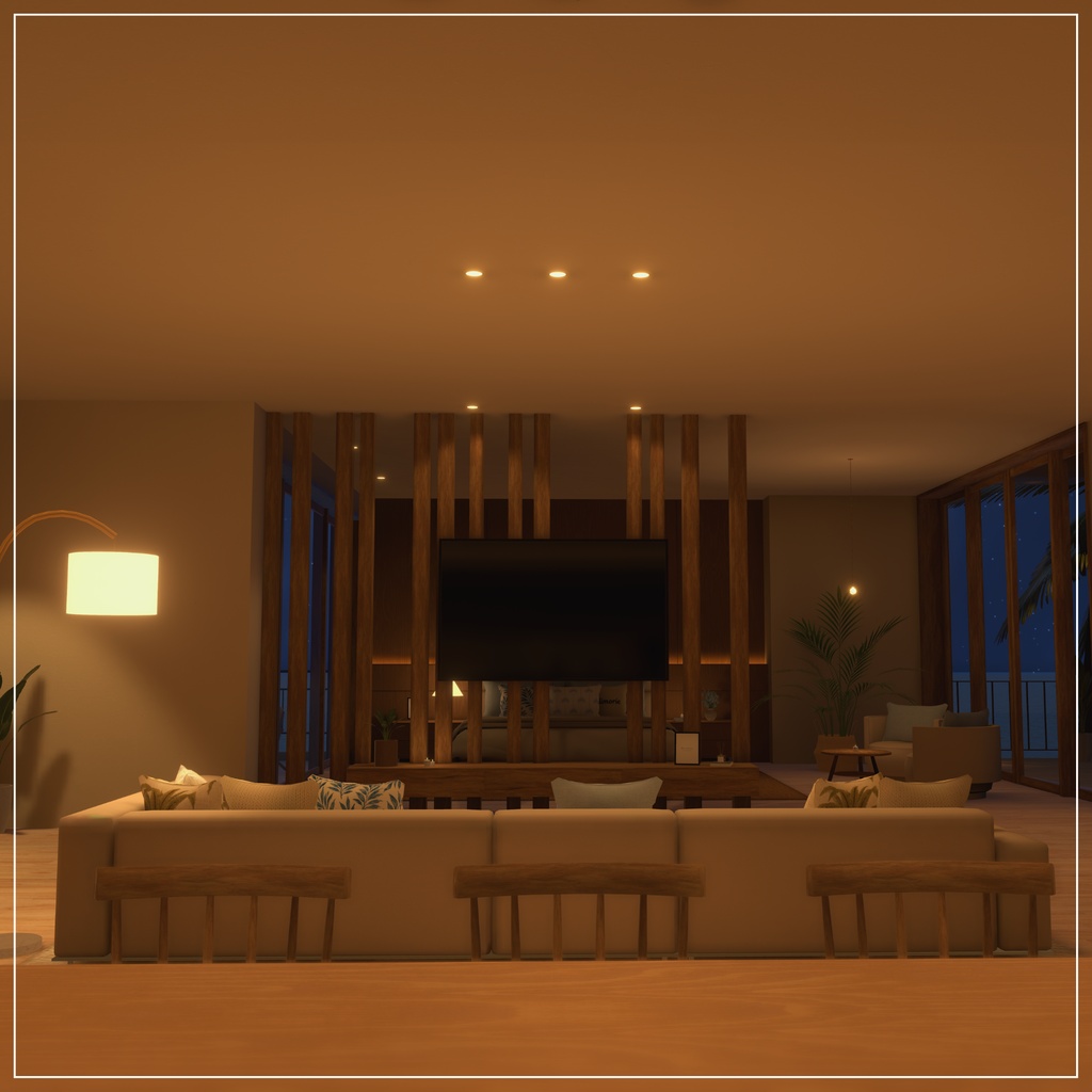 【VRC向けワールド】Seaside Haven