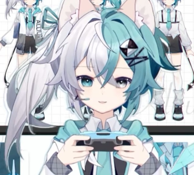 【live2dモデル】Allium-(VtubeStudio対応)