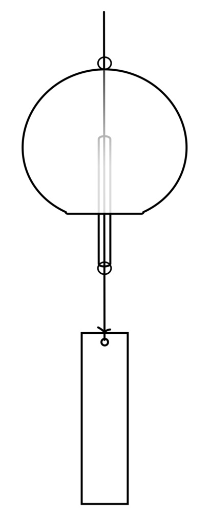 Windchime (Furin) Template