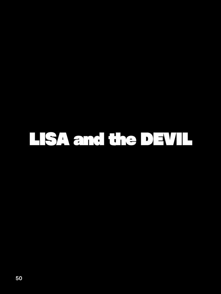 LISA AND THE DEVIL