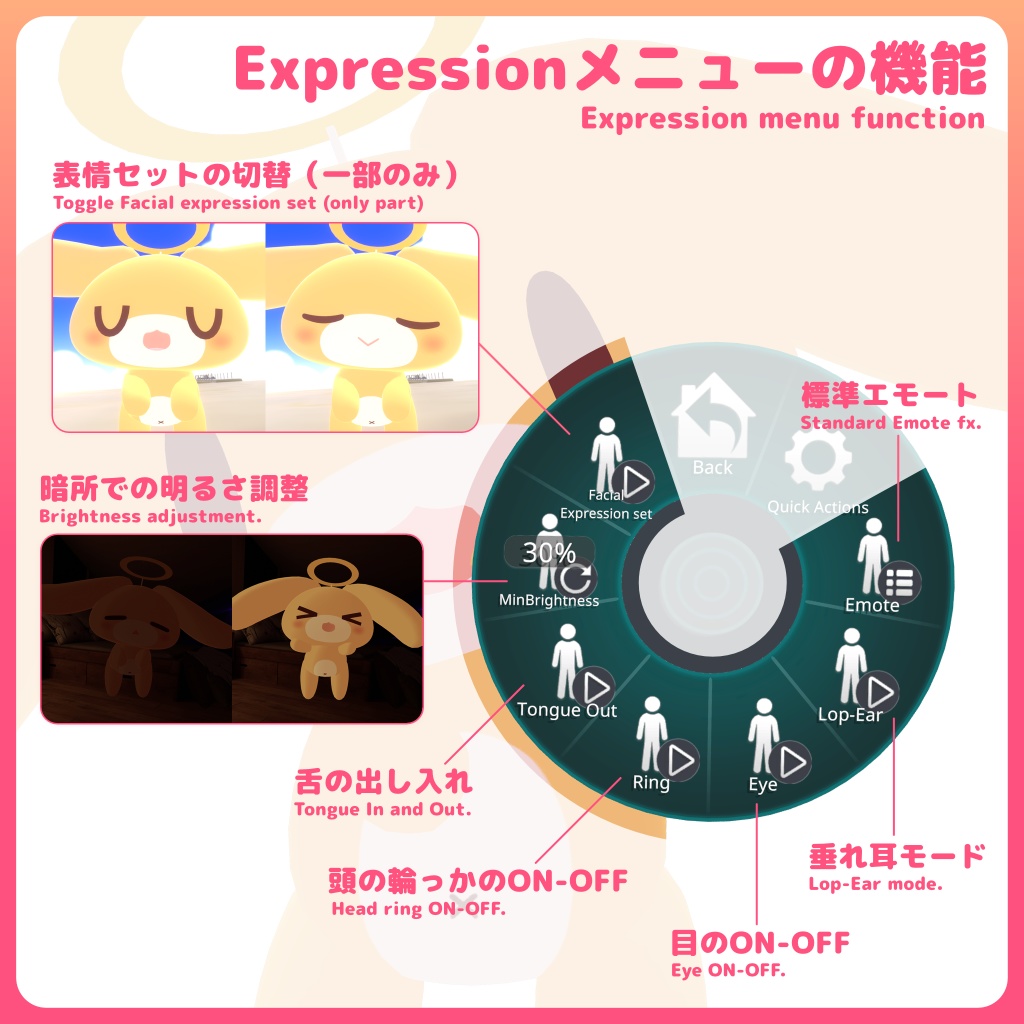 オリジナルアバター ふろーと ver1.4