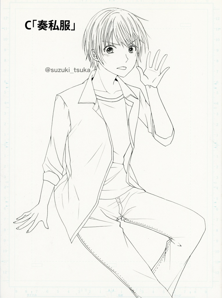 モノクロイラスト【過去作品】