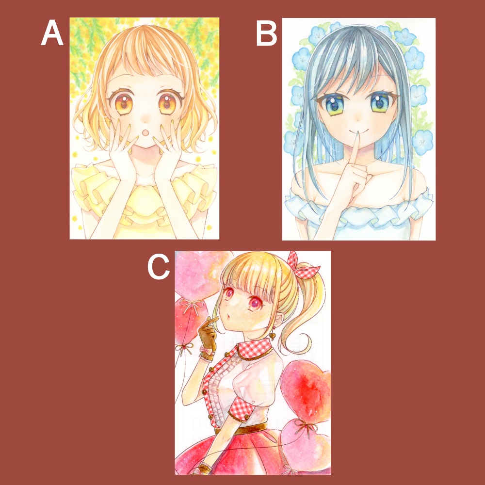 額無し原画 