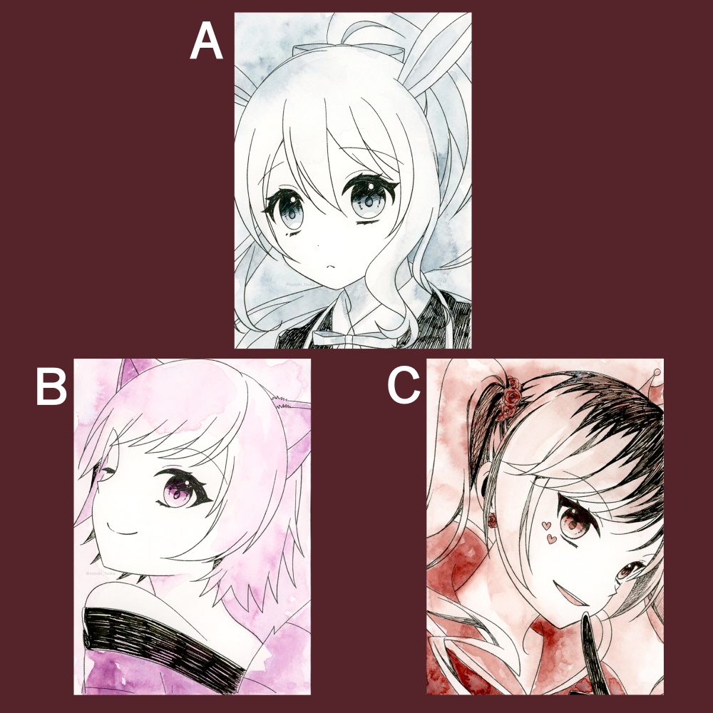 アリス関連ドローイング