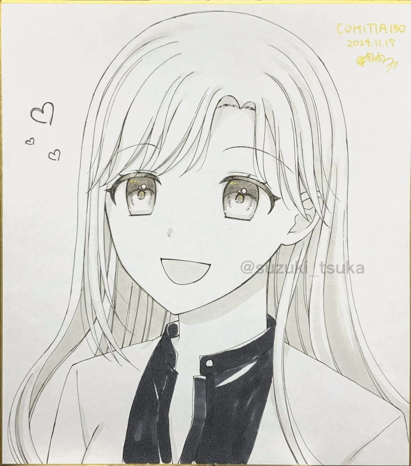 コミティア150 「朝日奈泉 色紙」