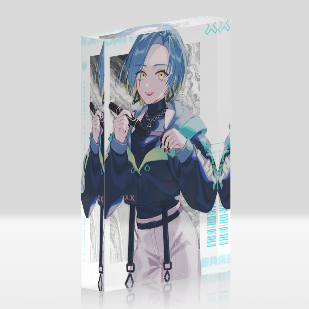 【受注生産】アクリルブロック【神代りつ】