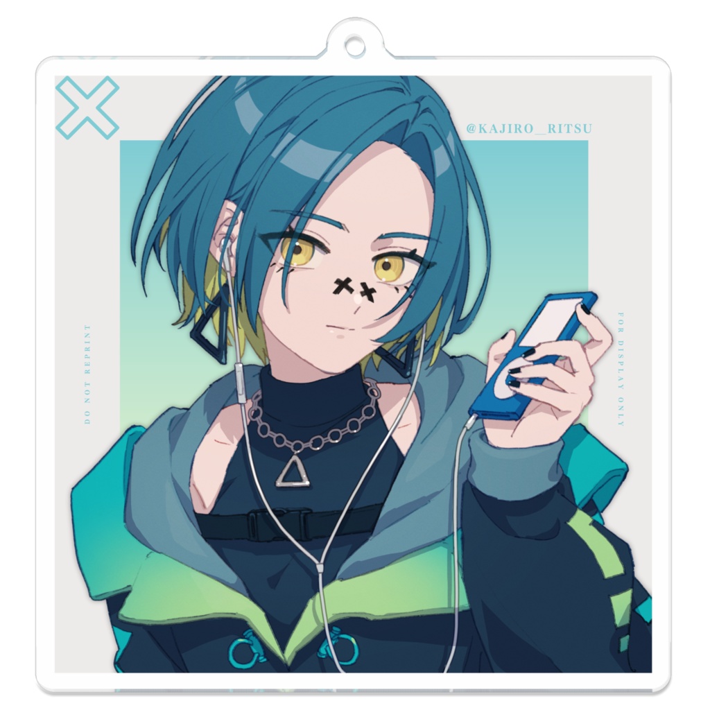 【受注生産】アクリルキーホルダー【神代りつ】