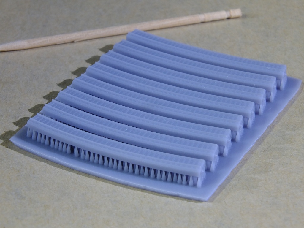 【窓塗装治具付】1/700スケール鉄道模型 キハ20 4両セット + レールセットAB