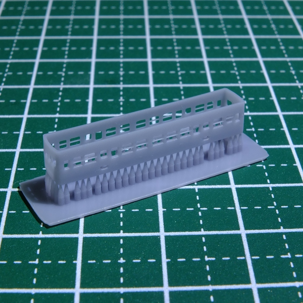 【窓塗装治具付】1/700スケール鉄道模型 キハ20 4両セット + レールセットAB